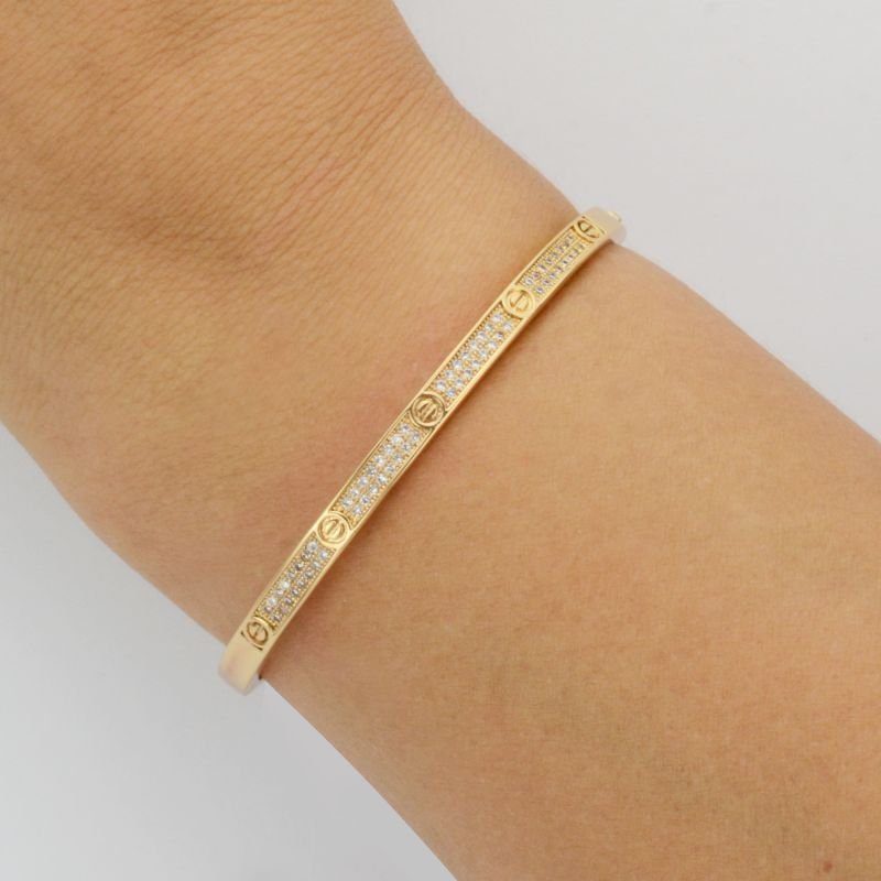 Bracelete Réplica Cravejado