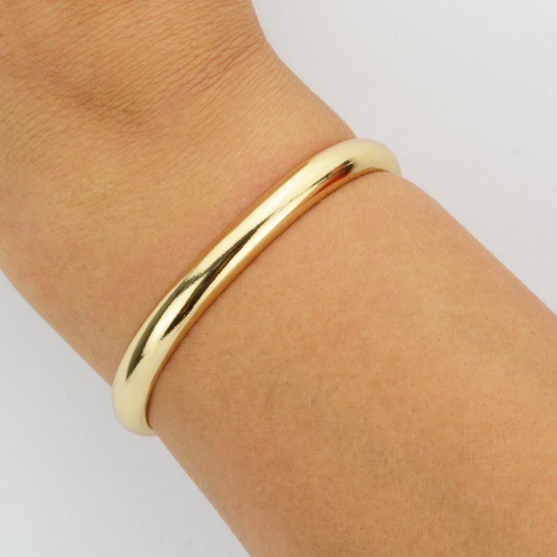 Bracelete Tubo Liso Grosso