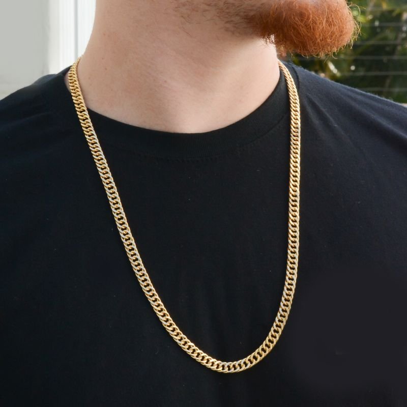 Corrente Grumet Dupla 7mm com Fecho Gaveta Trava Dupla