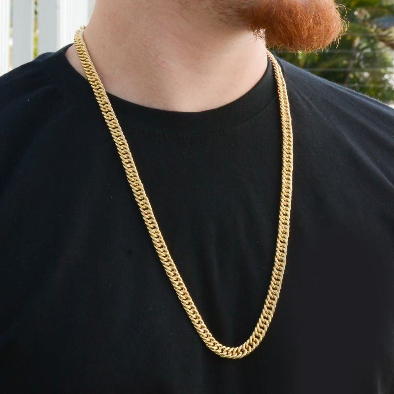 Corrente Grumet Dupla 8mm Oca Fecho Gaveta