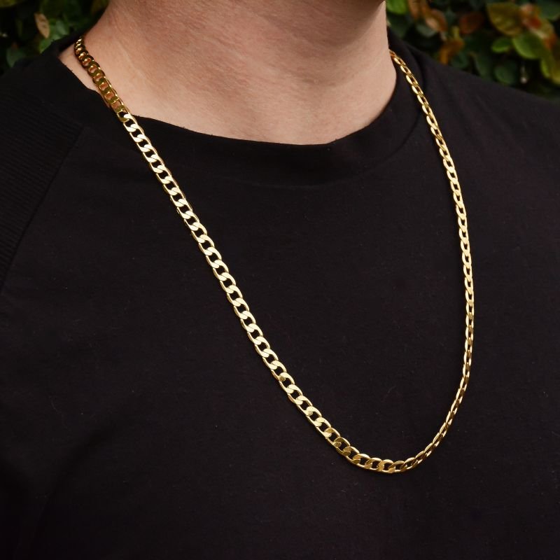 Corrente Grumet Laminada 6mm com Fecho Lagosta