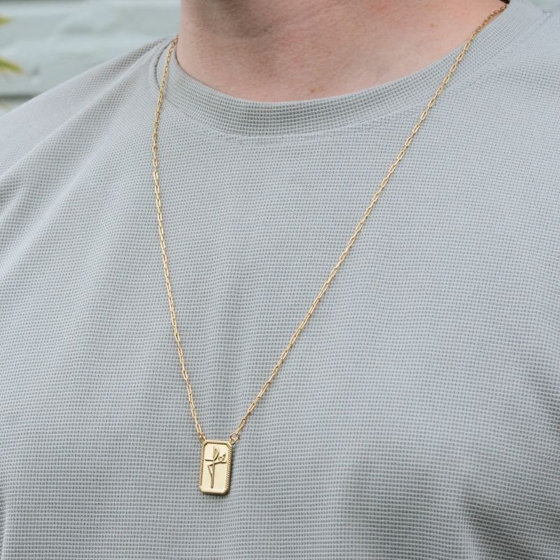 Escapulário Cadeado Alongado Fé