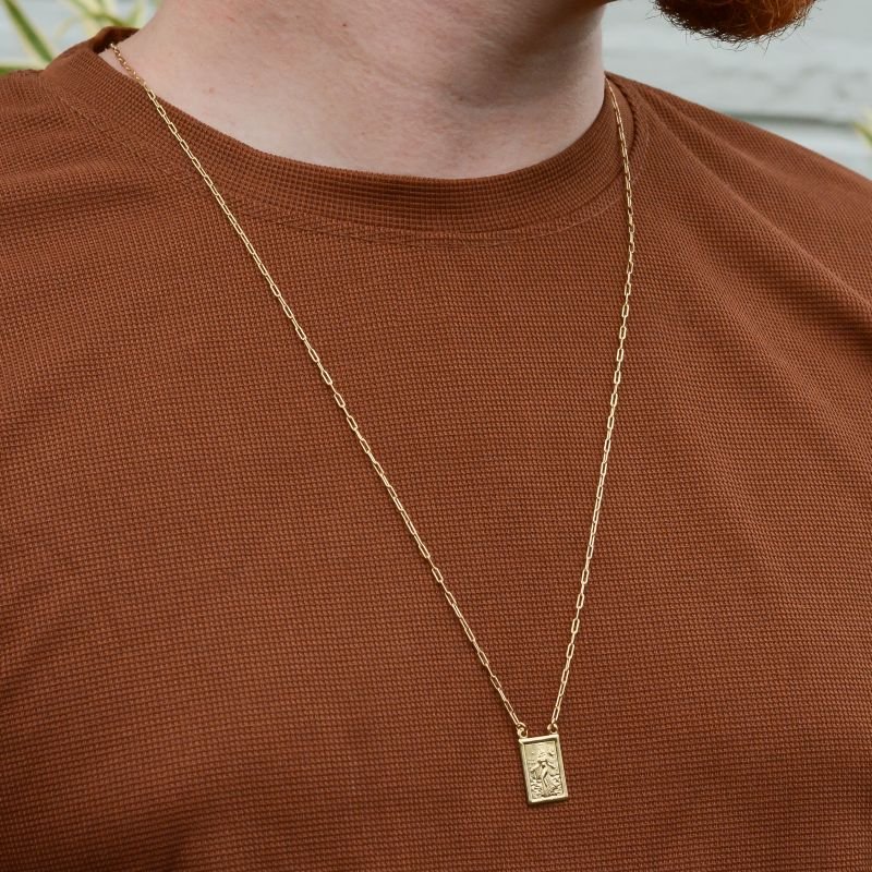 Escapulário Cadeado Alongado Orixás - Iansã, Ogun, Oxalá, Oxossi, Oxum, Iemanjá