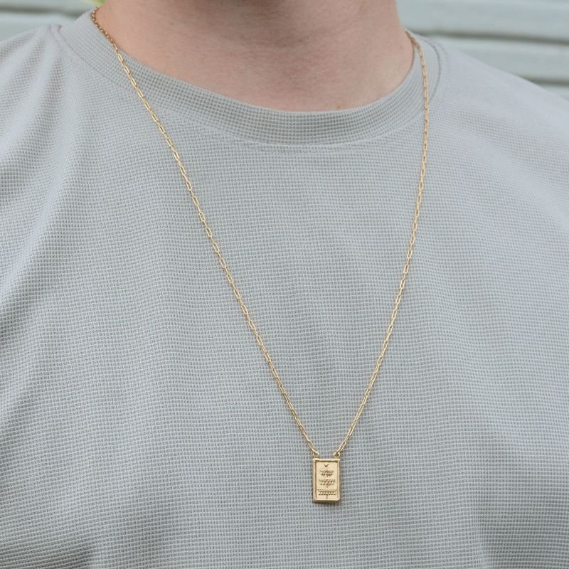 Escapulário Cadeado Alongado Orixás - Iansã, Ogun, Oxalá, Oxossi, Oxum, Iemanjá