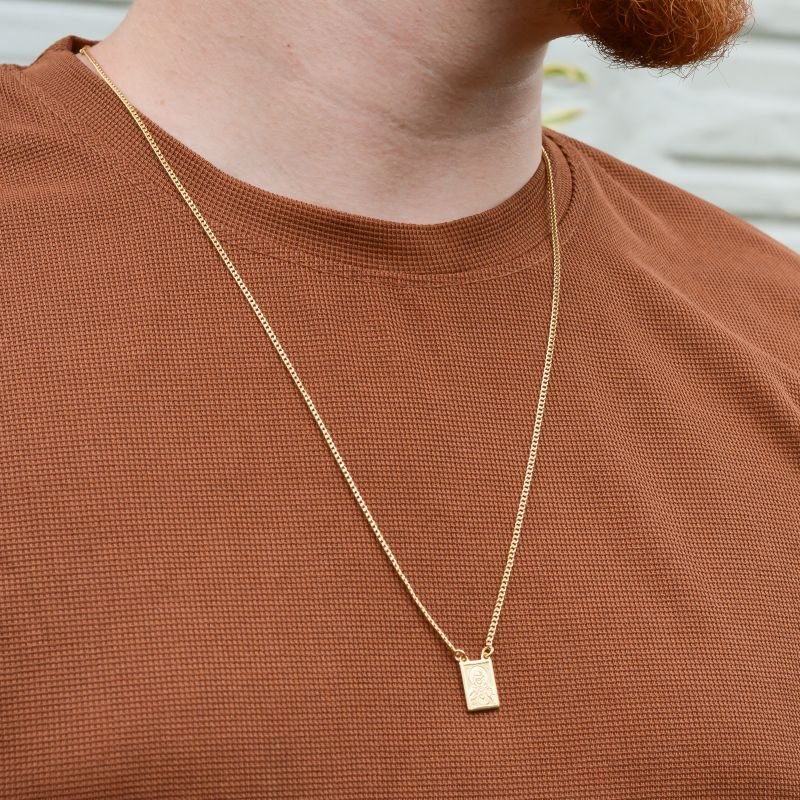 Escapulário Grumet Maria e Jesus Cristo Duas Faces