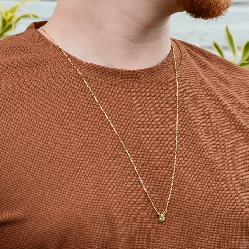 Escapulário Mini Tijolinho Jesus Cristo e Nossa Senhora