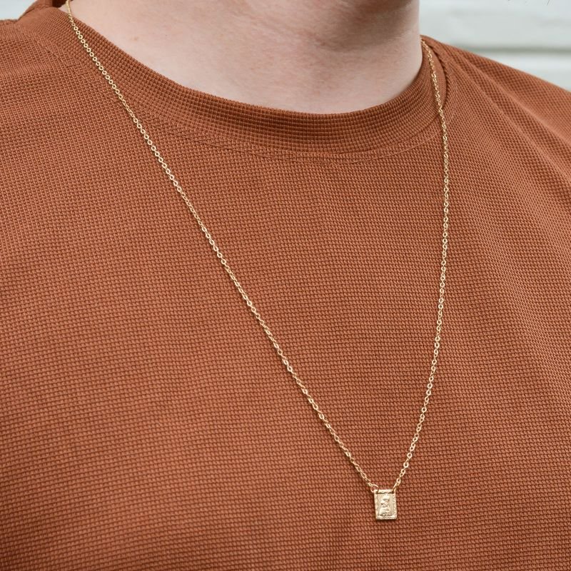 Escapulário Pequeno Cadeado Ave Maria