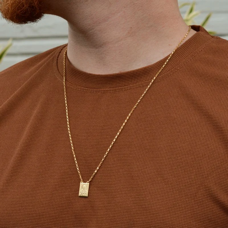 Escapulário Tijolinho Jesus e Maria