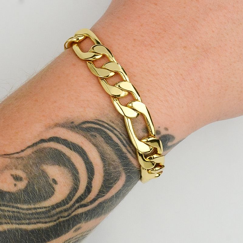 Pulseira 3x1 12mm com Fecho Gaveta Trava Única