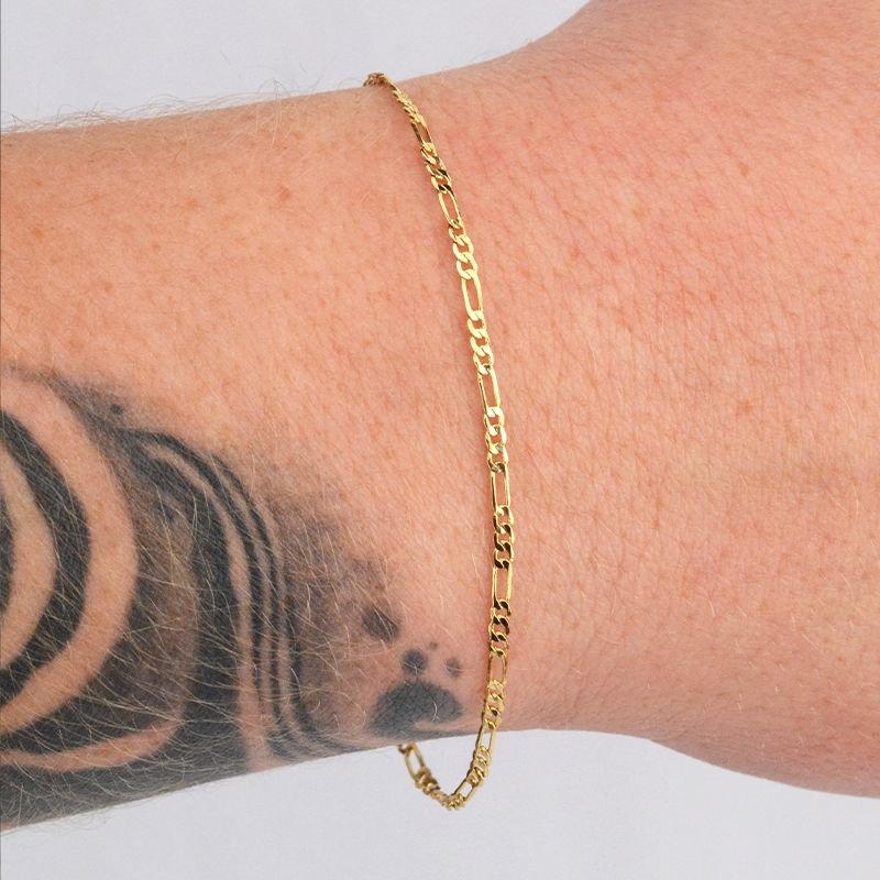 Pulseira 3x1 2mm com Fecho Lagosta