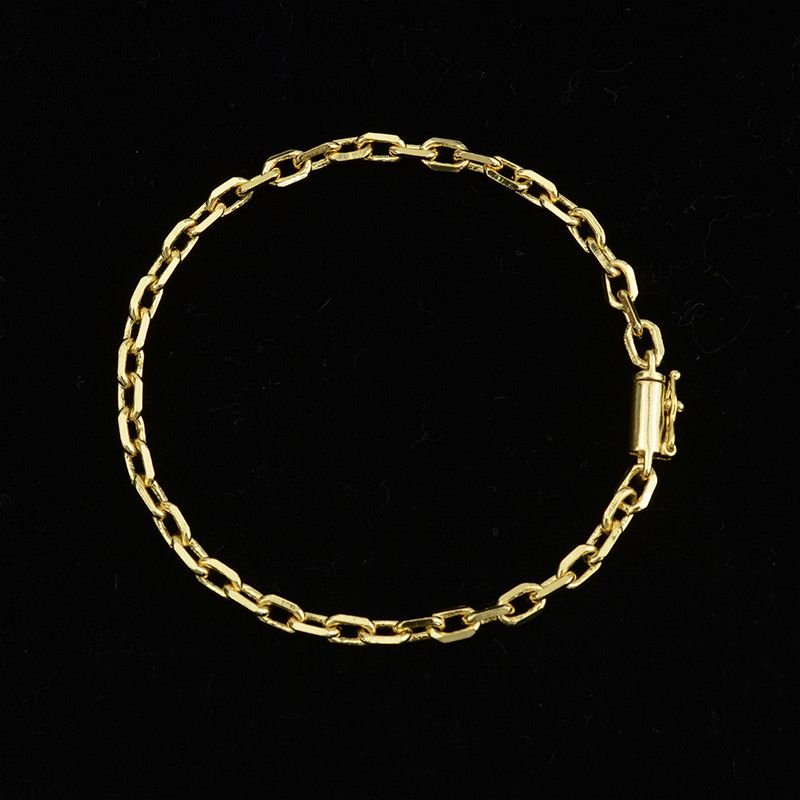 Pulseira Cadeado 4mm F. Canhão