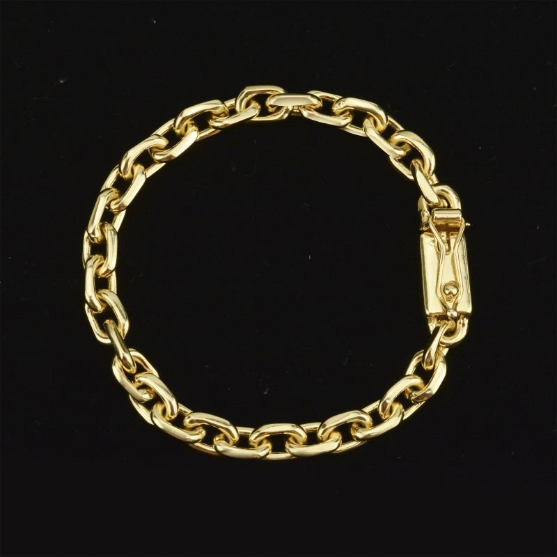 Pulseira Cadeado 8mm Fecho Gaveta