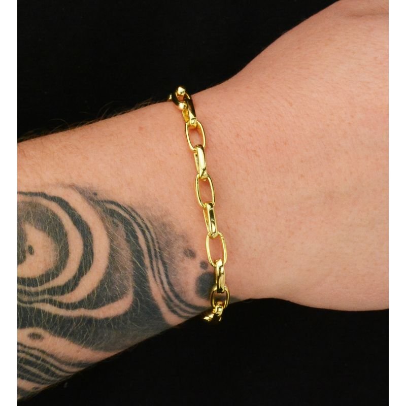 Pulseira Cartier Abaulada 6mm Fecho Canhão