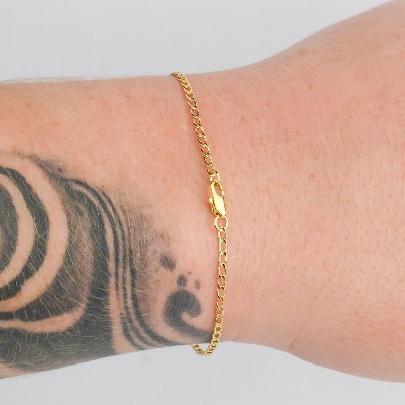 Pulseira Grumet 2mm Fecho Lagosta