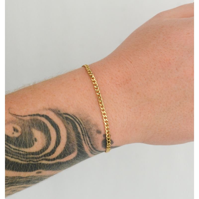 Pulseira Grumet 3mm com Fecho Lagosta