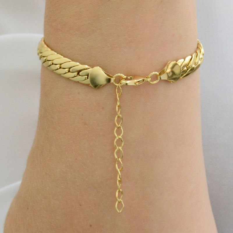 Pulseira Grumet Detalhada 8mm