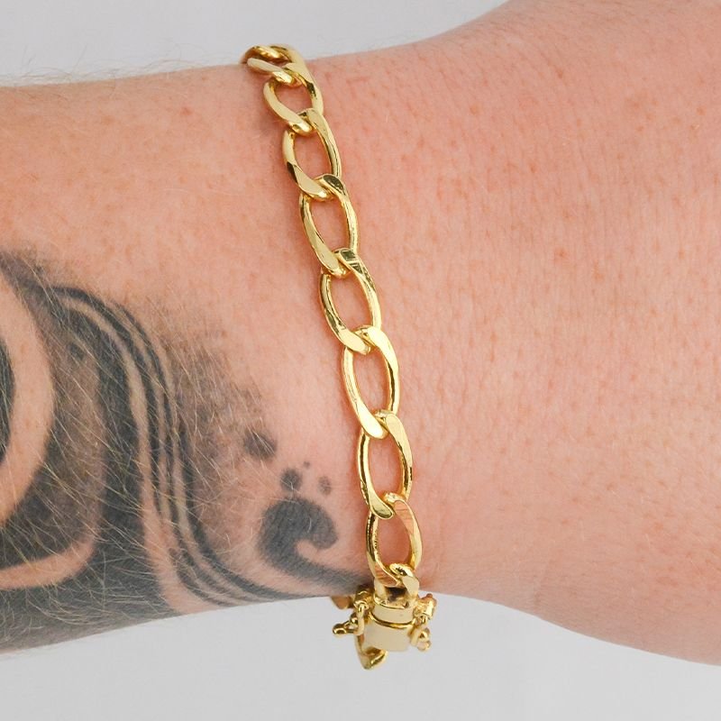 Pulseira Grumet Elo Longo 6mm F. Gaveta D.