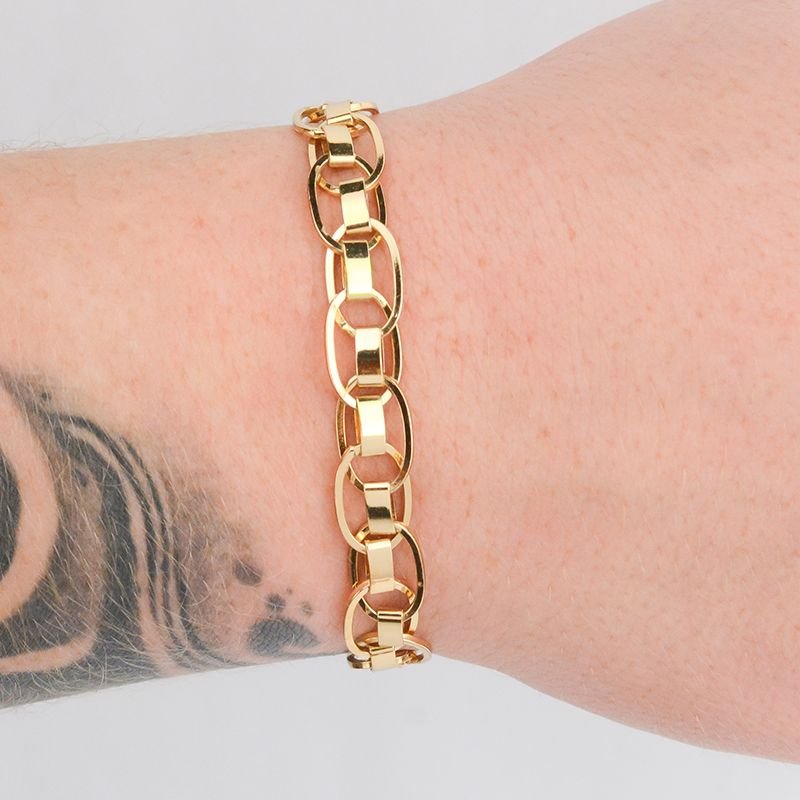 Pulseira Imperador 9mm F. Gaveta Dupla