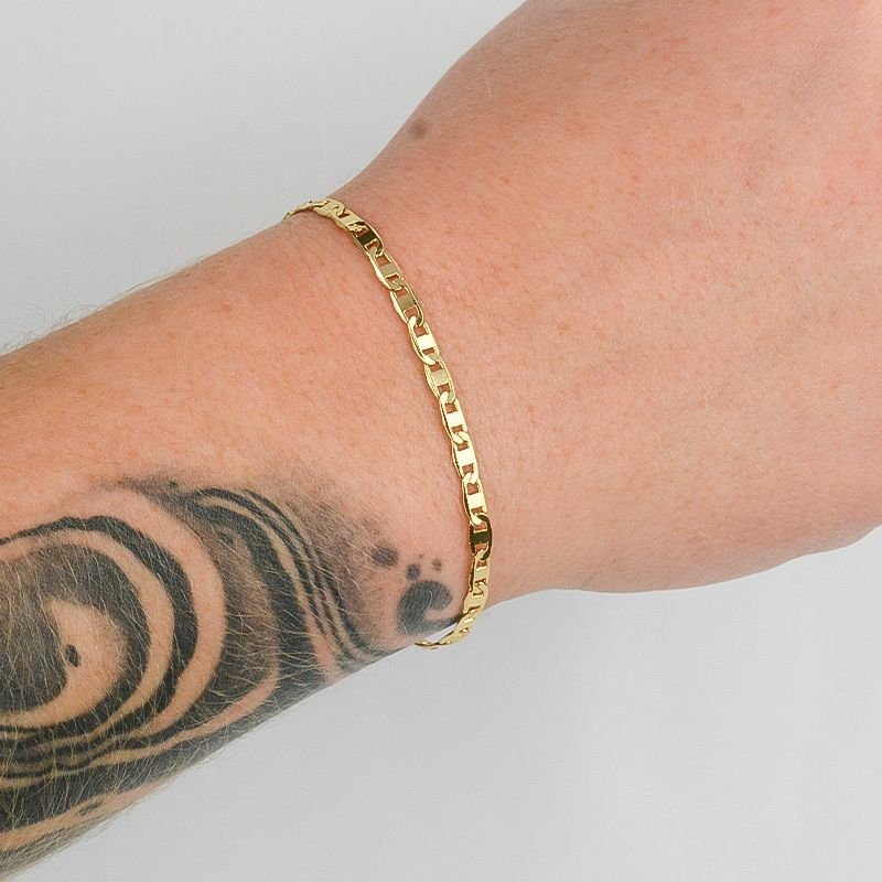 Pulseira Piastrine 3,5mm F. Lagosta